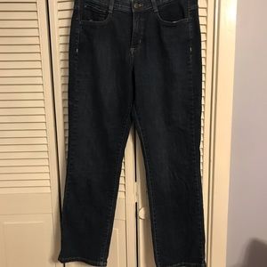 3/$18. Lee Sinfully Soft Women’s Jeans, Size 9, Dark Blue, 28 inseam, Nice Jeans